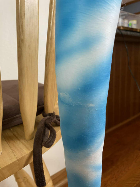 Ready To Ship: White with airbrushed pattern