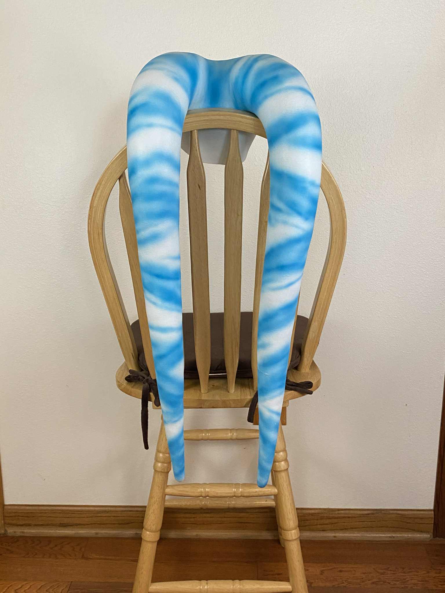 Ready To Ship: White with airbrushed pattern