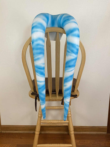 Ready To Ship: White with airbrushed pattern