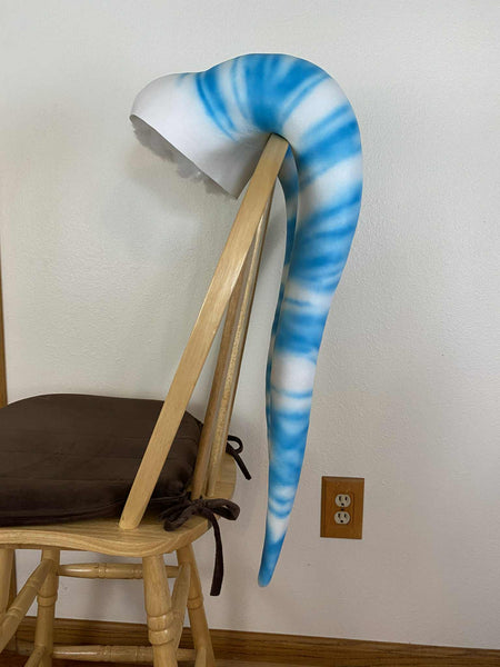 Ready To Ship: White with airbrushed pattern